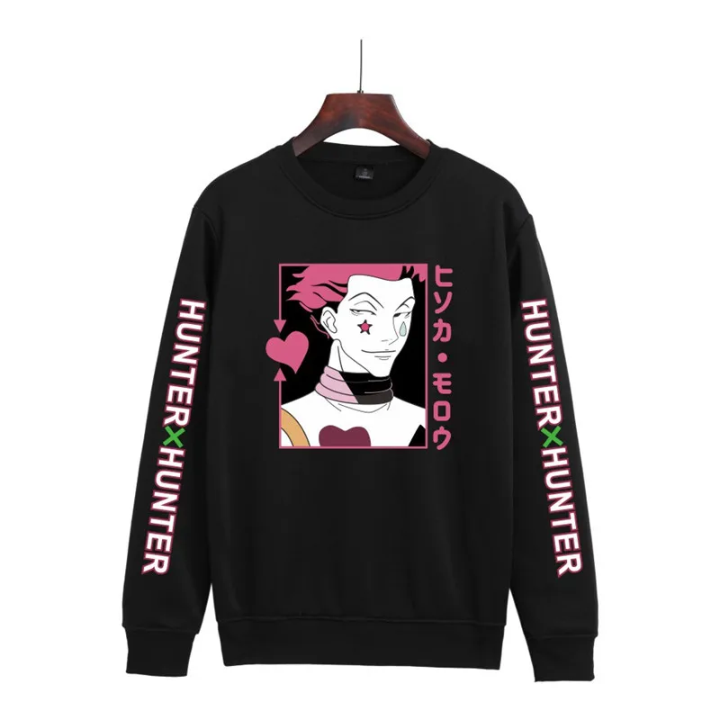 Худи Hunter X Hunter Толстовка Hisoka толстовки для женщин и мужчин Японская уличная одежда унисекс Повседневная Толстовка с круглым вырезом одежда ...
Худи Hunter X Hunter Толстовка Hisoka толстовки для женщин и мужчин Японская уличная одежда унисекс Повседневная Толстовка с круглым вырезом одежда ...
