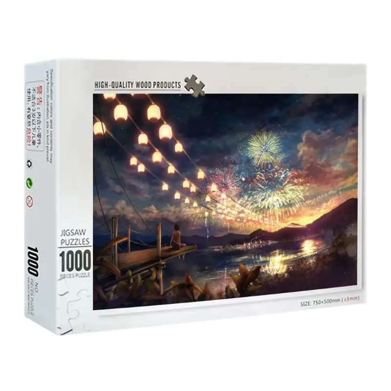 1000 Pieces Brilliant fireworks Puzzles Wooden Jigsaw Puzzles Floor Puzzle
1000 Pieces Brilliant fireworks Puzzles Wooden Jigsaw Puzzles Floor Puzzle