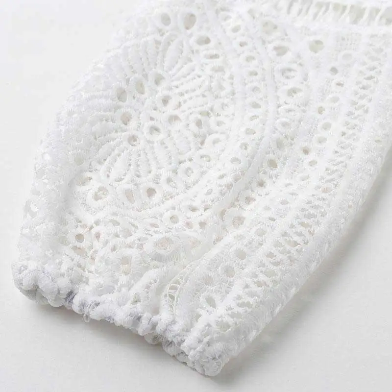 sexy backless beach swim coverup summer dresses white lace dress women tunic robe vintage V-neck boho vestidos plus size
sexy backless beach swim coverup summer dresses white lace dress women tunic robe vintage V-neck boho vestidos plus size