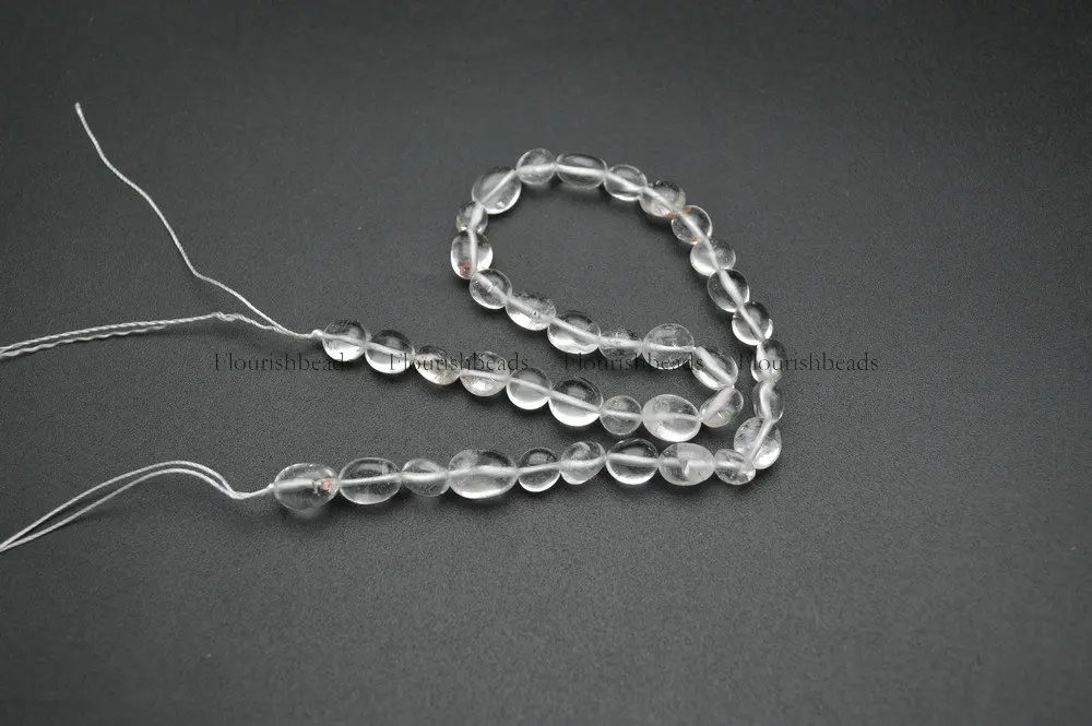 Natural Clear Crystal Quartz Nugget Stone Loose Beads Around 10mm Jewelry Making Supplies
Natural Clear Crystal Quartz Nugget Stone Loose Beads Around 10mm Jewelry Making Supplies