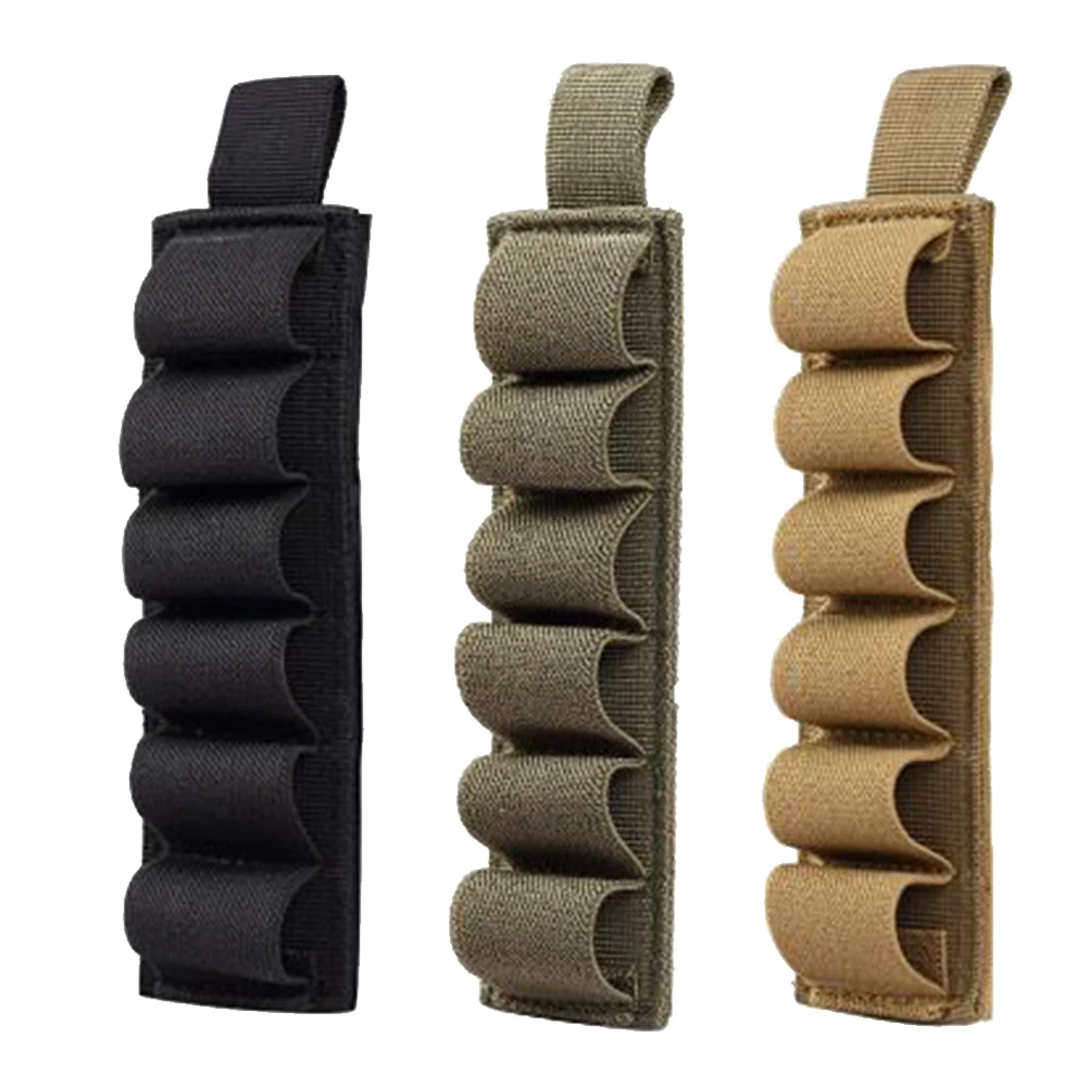 Outdoor Portable 6-Hole Bullet Holder Pouch Bag Multifunctional Bullets Adhesive Strip Carrier Case Tactical Pouch
Outdoor Portable 6-Hole Bullet Holder Pouch Bag Multifunctional Bullets Adhesive Strip Carrier Case Tactical Pouch