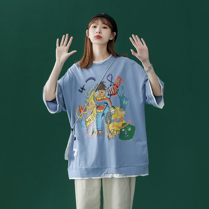 Футболка HENCHIRY модная летняя женская мода повседневный уличный стиль хлопковый топ с рукавом до локтя унисекс Свободная Домашняя парная с к...
Футболка HENCHIRY модная летняя женская мода повседневный уличный стиль хлопковый топ с рукавом до локтя унисекс Свободная Домашняя парная с к...