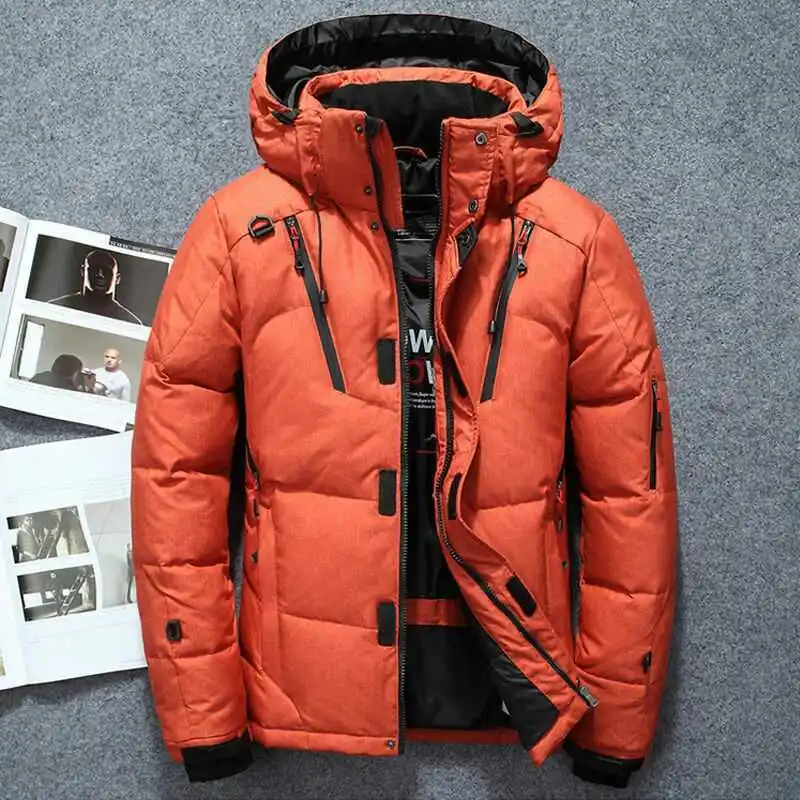 Winter New Warm Jacket Men's Fashion Outdoor Trekking Travel Camping Sports Short Thickened Casual Duck Down Coat Top Clothing
Winter New Warm Jacket Men's Fashion Outdoor Trekking Travel Camping Sports Short Thickened Casual Duck Down Coat Top Clothing