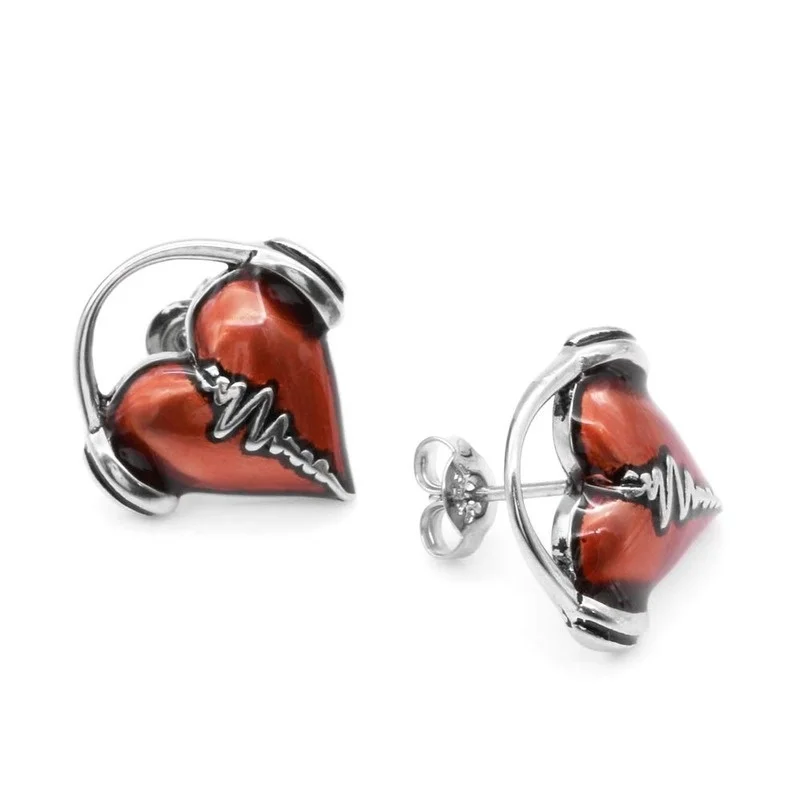Wings heart-shaped earrings female tide design trend pendant punk locomotive party jewelry hip-hop accessories gift wholesale
Wings heart-shaped earrings female tide design trend pendant punk locomotive party jewelry hip-hop accessories gift wholesale