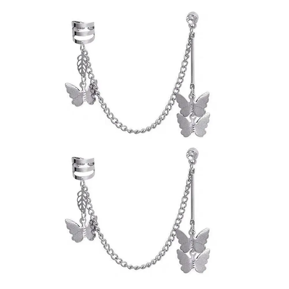 New Creative Butterfly Cool Pendant Punk Pendant Earrings Lucky Jewelry Gift Female Girl Harajuku Friendship S7A7
New Creative Butterfly Cool Pendant Punk Pendant Earrings Lucky Jewelry Gift Female Girl Harajuku Friendship S7A7