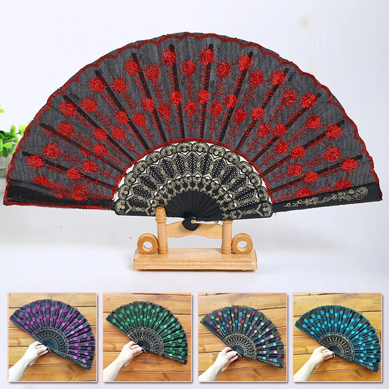 Art Fan Folding Tail Feather Plastic Bone Sequins Carved Hand Fan Summer Accessory Crafts Print Home Decor Embroidery
Art Fan Folding Tail Feather Plastic Bone Sequins Carved Hand Fan Summer Accessory Crafts Print Home Decor Embroidery