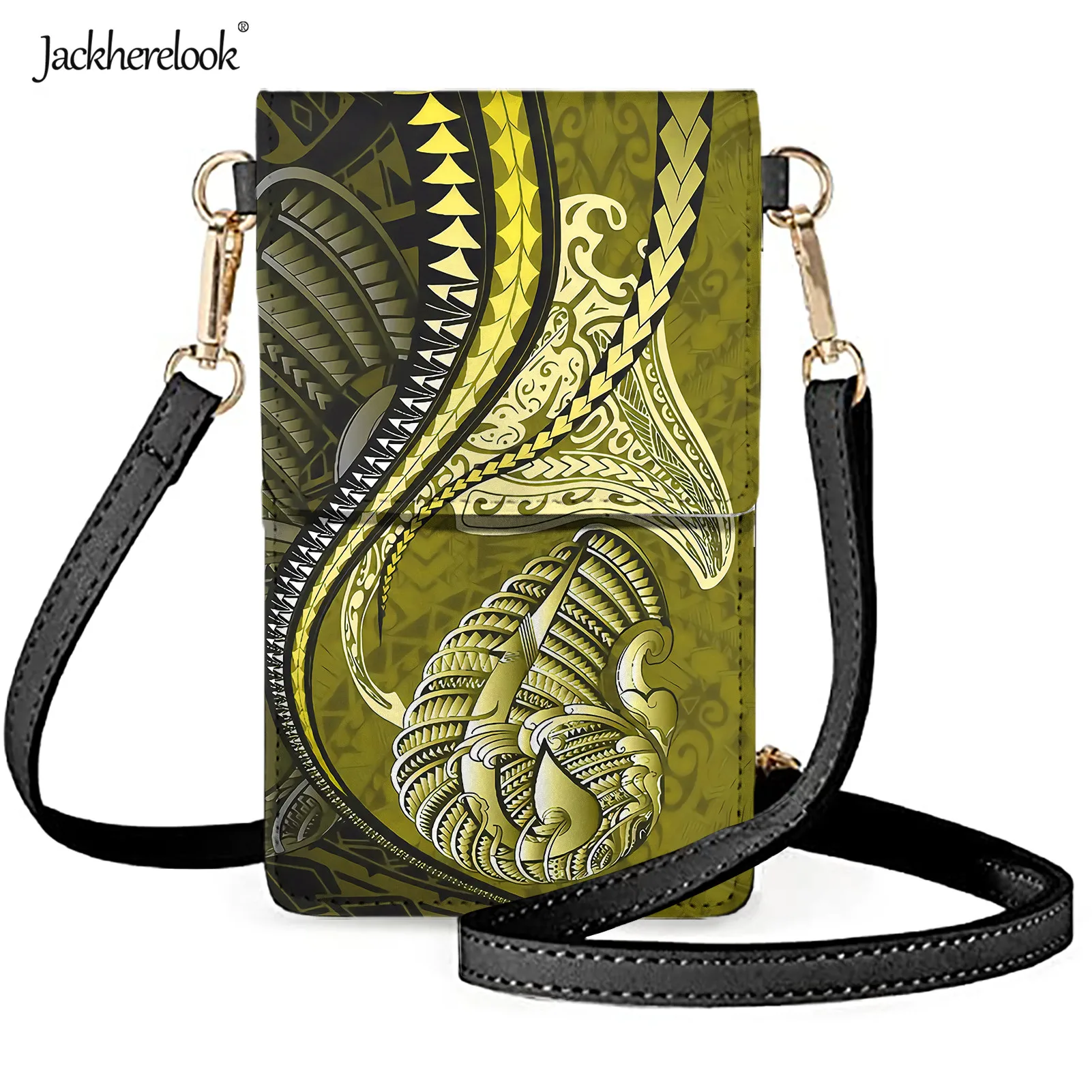 Jackherelook Fish Hook Polynesian Manta Pattern Womens Leather Crossbody Bag Mobile Cell Phone Shoulder Messenger Bag for Lady
Jackherelook Fish Hook Polynesian Manta Pattern Womens Leather Crossbody Bag Mobile Cell Phone Shoulder Messenger Bag for Lady