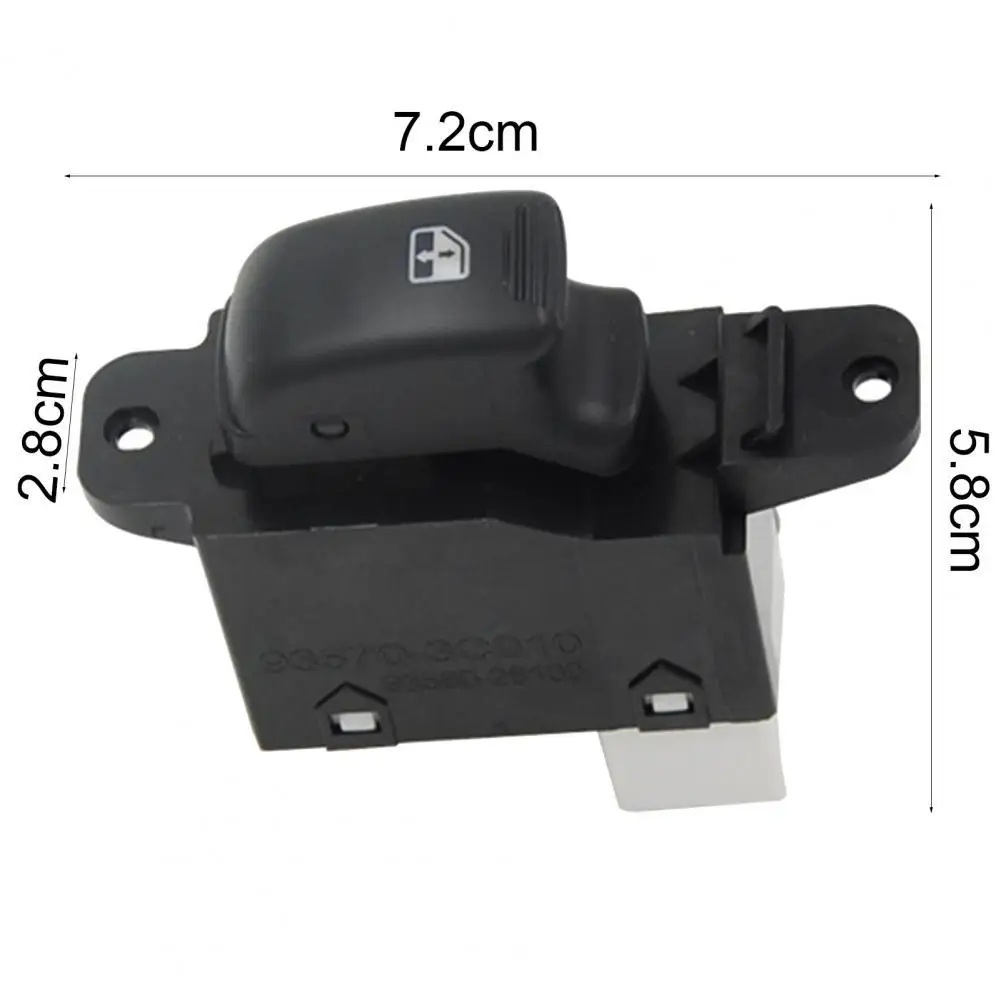 Window Switch Ergonomic Design Perfectly Applicable ABS Electric Power Window Switch 93580-26100 for Hyundai Santa Fe 2001-2006
Window Switch Ergonomic Design Perfectly Applicable ABS Electric Power Window Switch 93580-26100 for Hyundai Santa Fe 2001-2006