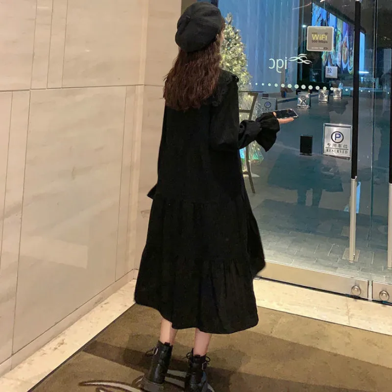 Women Long Sleeve Solid Sweet Peter Pan Collar Loose Elegant Female Daily Korean Style Leisure Chic Simple Soft Vintage Princess
Women Long Sleeve Solid Sweet Peter Pan Collar Loose Elegant Female Daily Korean Style Leisure Chic Simple Soft Vintage Princess