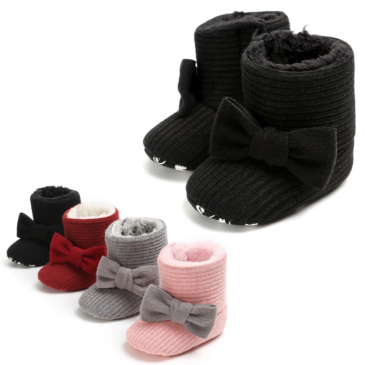 2019 Hot Toddler Girl bowknot snow Boots Shoes Newborn Baby Autumn Winter cotton Warm Soft Sole Plush Non-slip Sole Cozy Shoes
2019 Hot Toddler Girl bowknot snow Boots Shoes Newborn Baby Autumn Winter cotton Warm Soft Sole Plush Non-slip Sole Cozy Shoes