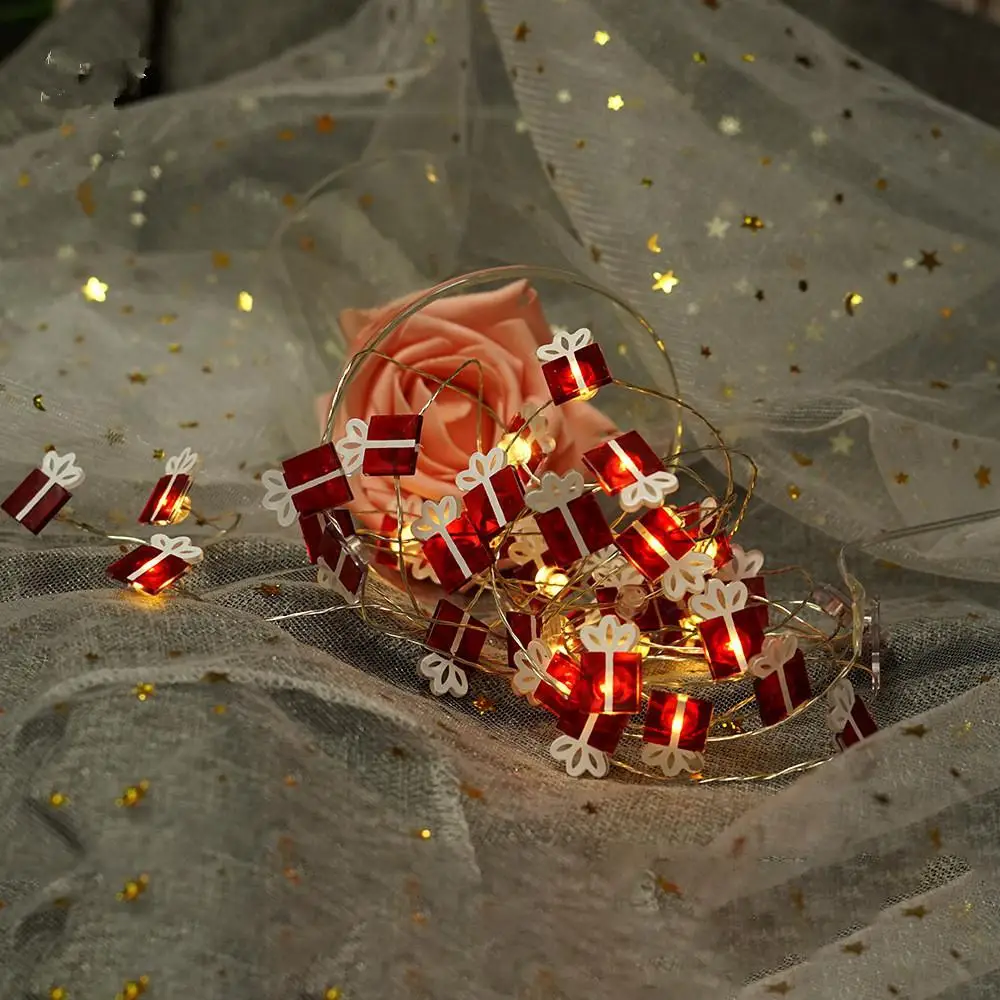 SOLLED LED 8Modes String Light Santa Claus Gift Box Shape Lamp Christmas Tree Pendant for Party Decor
SOLLED LED 8Modes String Light Santa Claus Gift Box Shape Lamp Christmas Tree Pendant for Party Decor