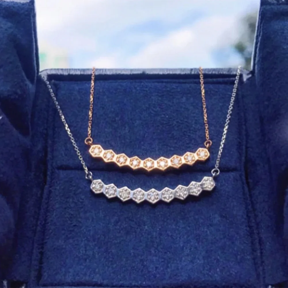 2022Brand Fine Jewelry Beehive With Diamond Women's Mama Dainty Necklace Rose Silver Fashion Luxury Gorgeous Womens Accessoires
2022Brand Fine Jewelry Beehive With Diamond Women's Mama Dainty Necklace Rose Silver Fashion Luxury Gorgeous Womens Accessoires