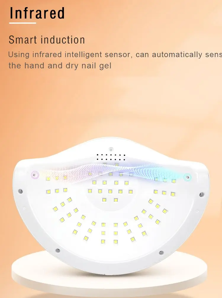 168W SUN Y3 UV Manicure Lamp 60PCS/LEDS Is Used For Drying Gel Nail Polish Tools And Sensors LCD Displays 
168W SUN Y3 UV Manicure Lamp 60PCS/LEDS Is Used For Drying Gel Nail Polish Tools And Sensors LCD Displays