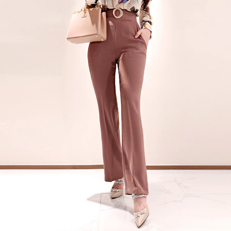 Wide Leg Pants Women Casual High Waist Loose Suits Pants Ladies Long Trousers Bottoms Pantalones De Mujer
Wide Leg Pants Women Casual High Waist Loose Suits Pants Ladies Long Trousers Bottoms Pantalones De Mujer