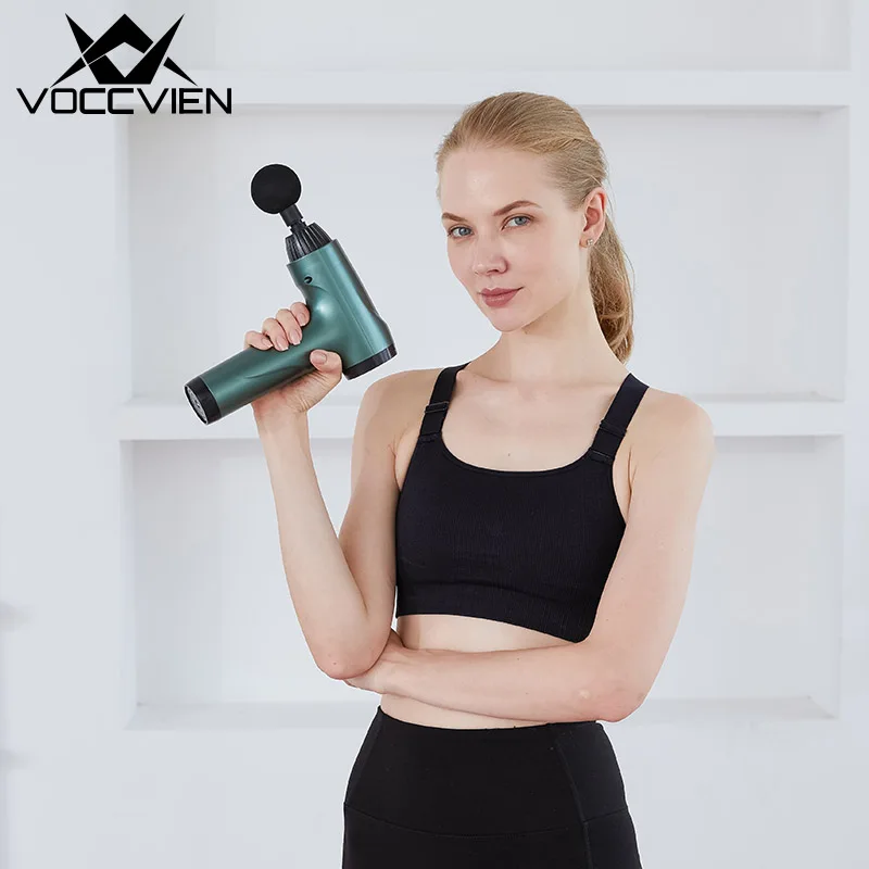 VOCCVIEN Massage Gun Deep Tissue Fascia Massager Muscle Pain Relief Vibration Back Neck Body Fitness Relaxation 6pcs Heads
VOCCVIEN Massage Gun Deep Tissue Fascia Massager Muscle Pain Relief Vibration Back Neck Body Fitness Relaxation 6pcs Heads