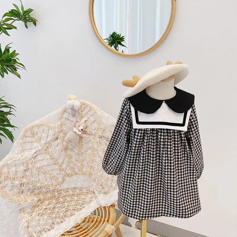 Клетчатое платье с длинным рукавом для маленьких девочек, осенняя одежда для детей, одежда для маленьких девочек на весну и осень, Детские н...
Клетчатое платье с длинным рукавом для маленьких девочек, осенняя одежда для детей, одежда для маленьких девочек на весну и осень, Детские н...