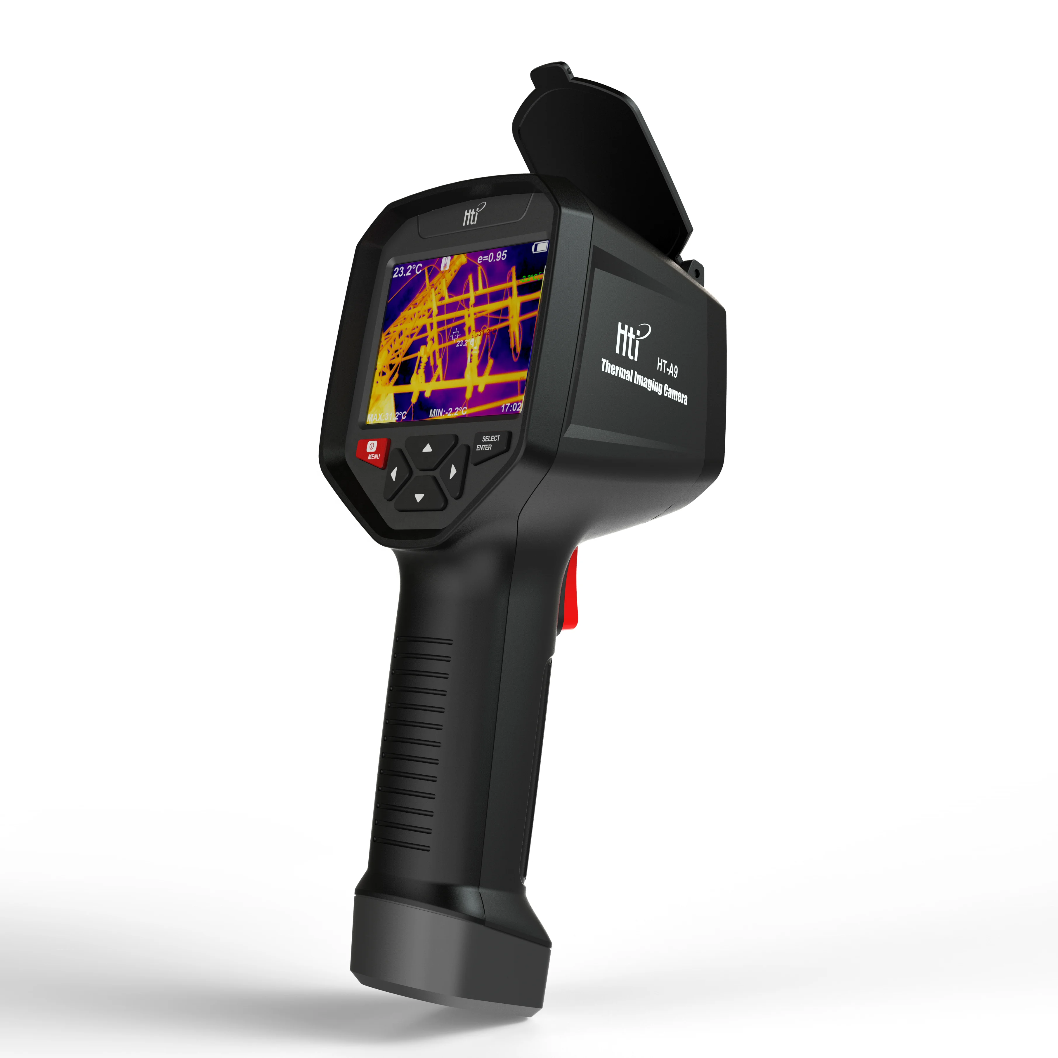 HTI HT-A9 Hot Seller Long Range Thermal Obm Imaging Camera Industrial Temperature Measuring Measuring TEMP Hydraulic Ce 320*240
HTI HT-A9 Hot Seller Long Range Thermal Obm Imaging Camera Industrial Temperature Measuring Measuring TEMP Hydraulic Ce 320*240