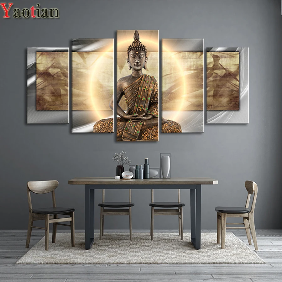 5 Pieces 5D Diamond Painting Zen Buddha Image Diamond Embroidery Cross Stitch Crafts Picture Of Rhinestone Mosaic Kit
5 Pieces 5D Diamond Painting Zen Buddha Image Diamond Embroidery Cross Stitch Crafts Picture Of Rhinestone Mosaic Kit