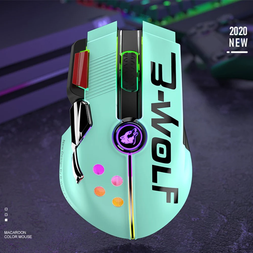 TYPE-C Mouse RGB Wireless Wired Dual Mode 12000 DPI Adjustable Gaming Mouse for Household Computer Accessory
TYPE-C Mouse RGB Wireless Wired Dual Mode 12000 DPI Adjustable Gaming Mouse for Household Computer Accessory