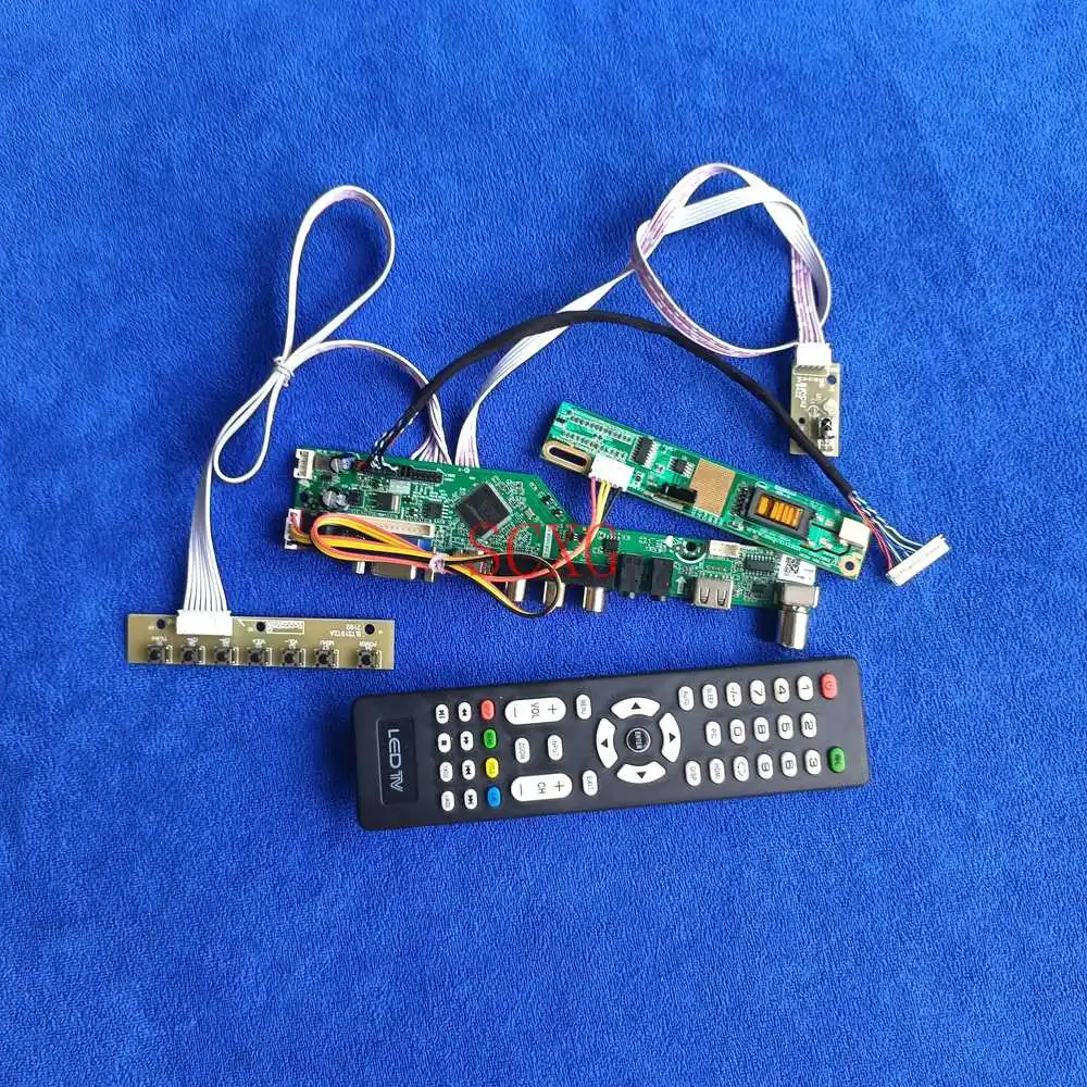 Плата драйвера контроллера ЖК-экрана 20-Pin LVDS 1024*768 KitFit LTD121LA3S/LTD121LA4S аналоговый сигнал HDMI-совместимый USB VGA 1CCFL
Плата драйвера контроллера ЖК-экрана 20-Pin LVDS 1024*768 KitFit LTD121LA3S/LTD121LA4S аналоговый сигнал HDMI-совместимый USB VGA 1CCFL