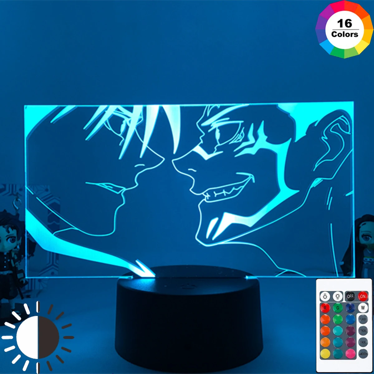 Светодиодная лампа в стиле аниме Satoru Gojo And Ryomen Sukuna juютсу Kaisen, 3D ночсветильник для комнаты, Декор, подарок на день рождения для детей, ночсвети...
Светодиодная лампа в стиле аниме Satoru Gojo And Ryomen Sukuna juютсу Kaisen, 3D ночсветильник для комнаты, Декор, подарок на день рождения для детей, ночсвети...