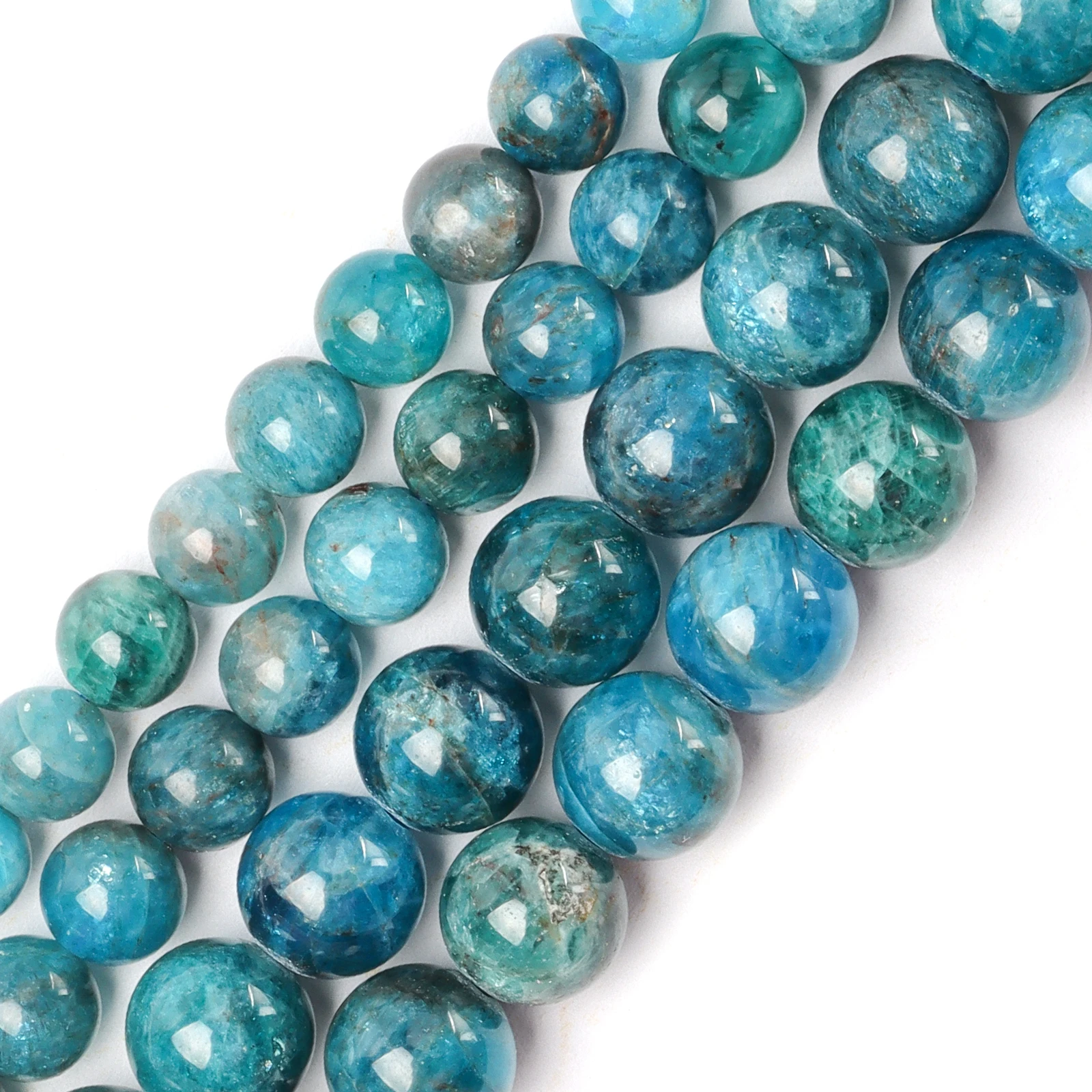 6/8/10mm Fashion Natural Apatite Stone Round Loose Beads Suitable For DIY Jewelry Making Bracelet Necklace Earrings Accessories
6/8/10mm Fashion Natural Apatite Stone Round Loose Beads Suitable For DIY Jewelry Making Bracelet Necklace Earrings Accessories