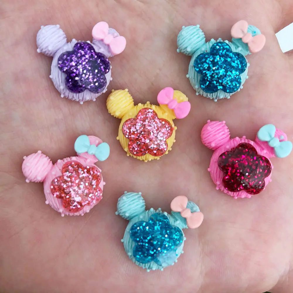 20pcs 20mm Mix Resin Gold Powder Flower Mouse Flatback Stones Child Scrapbooks F254*2
20pcs 20mm Mix Resin Gold Powder Flower Mouse Flatback Stones Child Scrapbooks F254*2