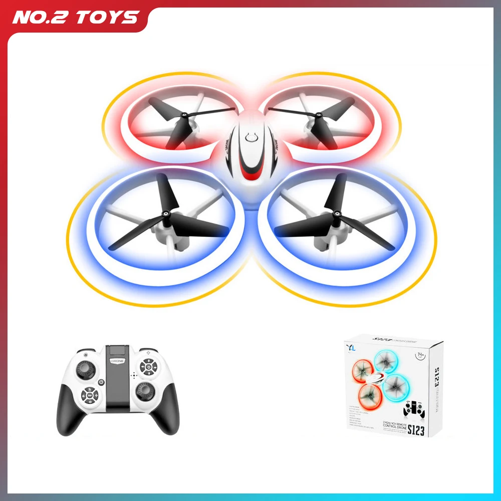 

CONUSEA S123 Mini Drone RC Quadcopter 2.4GHz 4CH 6Axis Altitude Hold Headless Mode Helicopter RC Drones For Kids Toy Gift