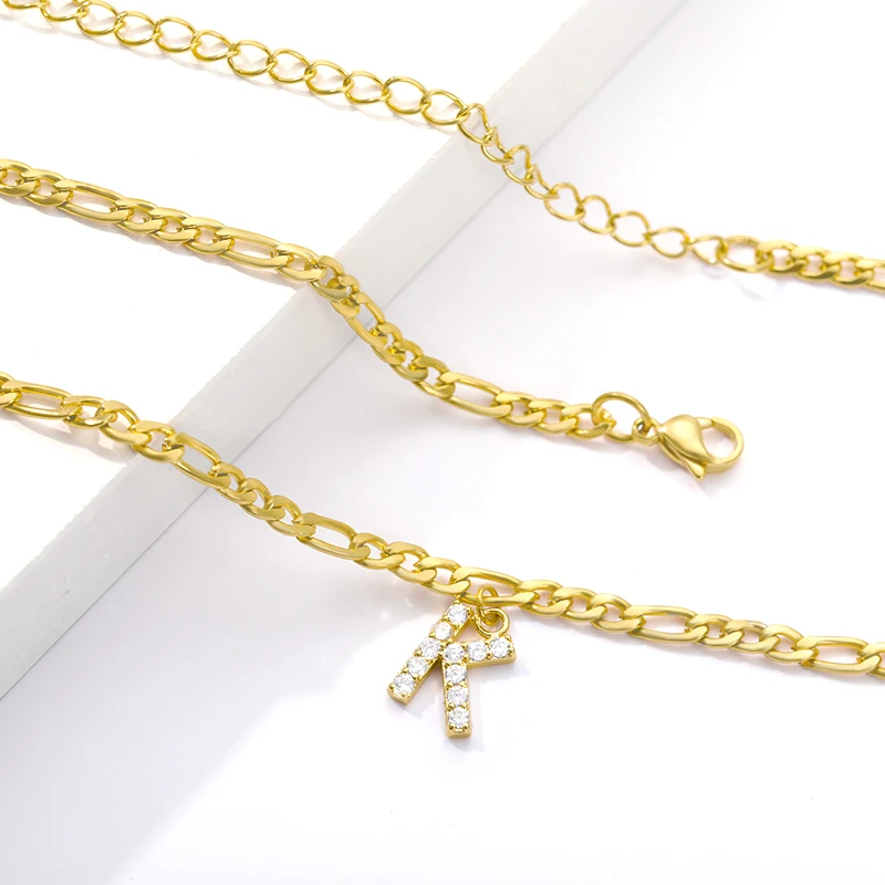 Tiny A-Z Initial Letter Anklets For Women Stainless Steel Gold Alphabet Cuban Link Anklet Bracelet Boho Jewelry Christmas Gift
Tiny A-Z Initial Letter Anklets For Women Stainless Steel Gold Alphabet Cuban Link Anklet Bracelet Boho Jewelry Christmas Gift