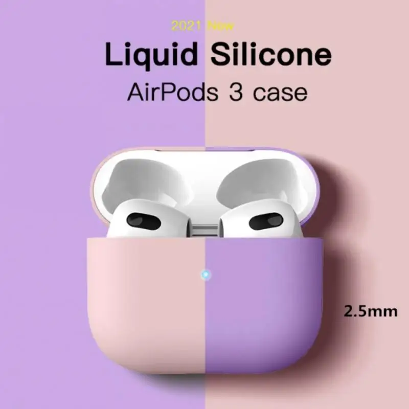 Liquid Silicone Case For Apple Airpods 3 Shockproof Earphone Case Cover For Airpods3 Air Pods 3 Protective Shell Accessories
Liquid Silicone Case For Apple Airpods 3 Shockproof Earphone Case Cover For Airpods3 Air Pods 3 Protective Shell Accessories