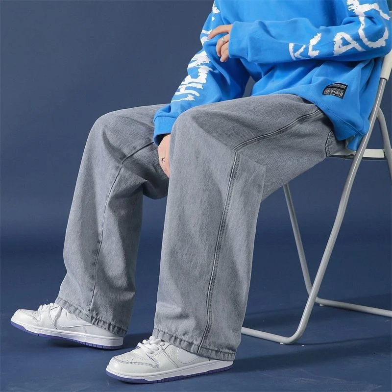 Multicolor Baggy Jeans Men Fashion Retro Casual Wide-leg Jeans Men Streetwear Loose Hip-hop Straight Denim Pants Men Trousers
Multicolor Baggy Jeans Men Fashion Retro Casual Wide-leg Jeans Men Streetwear Loose Hip-hop Straight Denim Pants Men Trousers