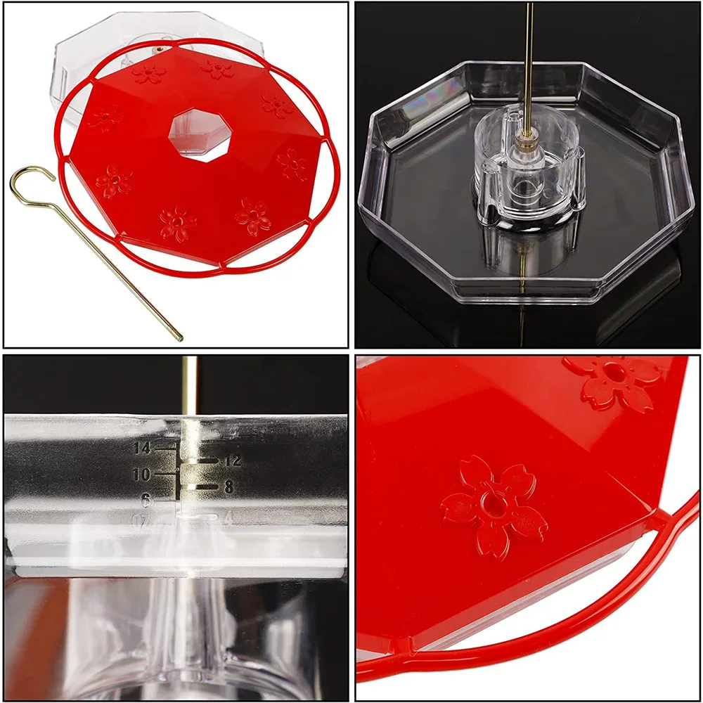 Creative Hummingbird Feeder with 5 Flower Feeding Holes Attract Hummingbirds Feeder for Outdoors Garden Hanging Birds Feeder
Creative Hummingbird Feeder with 5 Flower Feeding Holes Attract Hummingbirds Feeder for Outdoors Garden Hanging Birds Feeder