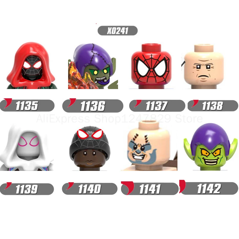 2021 Movie Series Character Head Accessories Building Blocks Movable Dolls Children Toys Children Gift Mini action Figure Toy
2021 Movie Series Character Head Accessories Building Blocks Movable Dolls Children Toys Children Gift Mini action Figure Toy