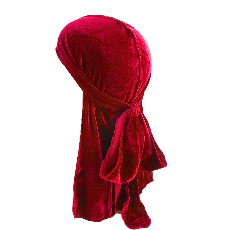 Unisex Diamond Velvet Durag Bandana For Men Long Tail Headwrap Wave Cap Stretch Men's Doo Rag Turban Hat Hip-hop Headwear Caps
Unisex Diamond Velvet Durag Bandana For Men Long Tail Headwrap Wave Cap Stretch Men's Doo Rag Turban Hat Hip-hop Headwear Caps
