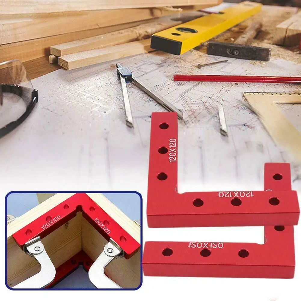 6pcs/Set Woodworking Corner Clamps Right Angle Positioning Clamps Auxiliary Positioner Corner Clamping Tools
6pcs/Set Woodworking Corner Clamps Right Angle Positioning Clamps Auxiliary Positioner Corner Clamping Tools