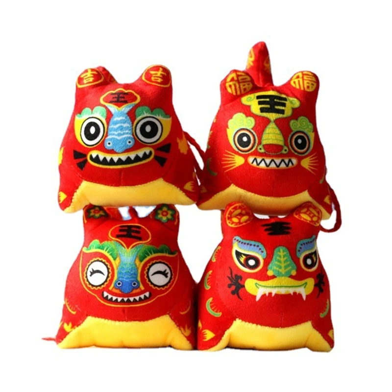 Year of Tiger Mascot Doll Chinese Zodiac Tiger Doll Stuffed Animal Keychain Pendant for 2022 New Year Birthday Parties
Year of Tiger Mascot Doll Chinese Zodiac Tiger Doll Stuffed Animal Keychain Pendant for 2022 New Year Birthday Parties