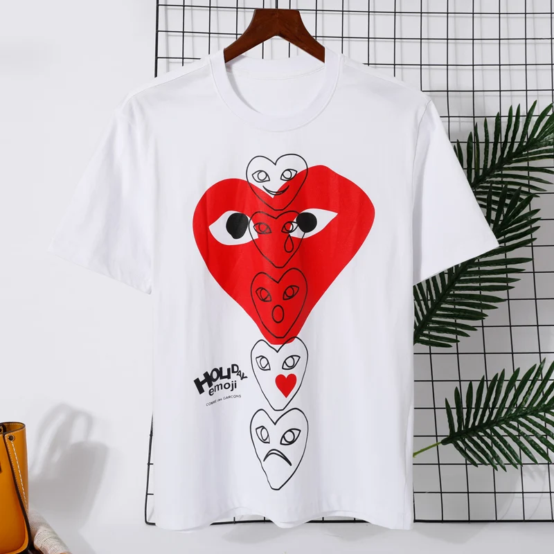 Couple spring and summer pure cotton love printing T-shirt women casual street style T-shirt couple round neck short-sleeved shi
Couple spring and summer pure cotton love printing T-shirt women casual street style T-shirt couple round neck short-sleeved shi