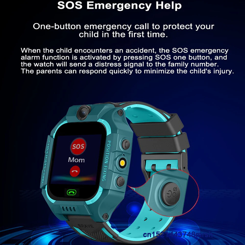 Q19 Kids Smart Watch Детские часы 2G Smartwatch SOS Camera Phone Time Clock Подарки. | Электроника