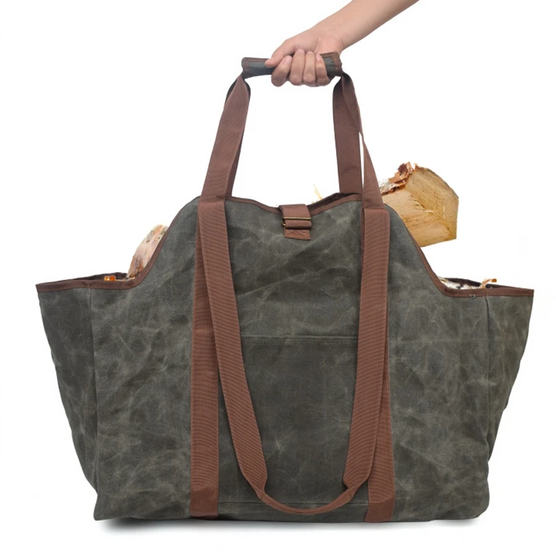 Logging Bag Supersized Firewood Wood Carrier Bag Log Camping Outdoor Holder Carry Storage Bag Wooden Canvas Bag
Logging Bag Supersized Firewood Wood Carrier Bag Log Camping Outdoor Holder Carry Storage Bag Wooden Canvas Bag