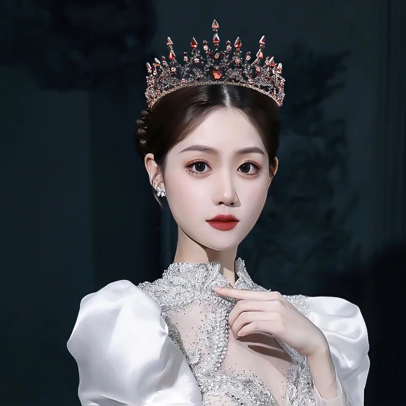 Baroque Crown Fashion Trendy Luxury Bridal Headwear Princess Tiara Wedding Hair Jewelry Accessories For Women Crown And Tiaras
Baroque Crown Fashion Trendy Luxury Bridal Headwear Princess Tiara Wedding Hair Jewelry Accessories For Women Crown And Tiaras