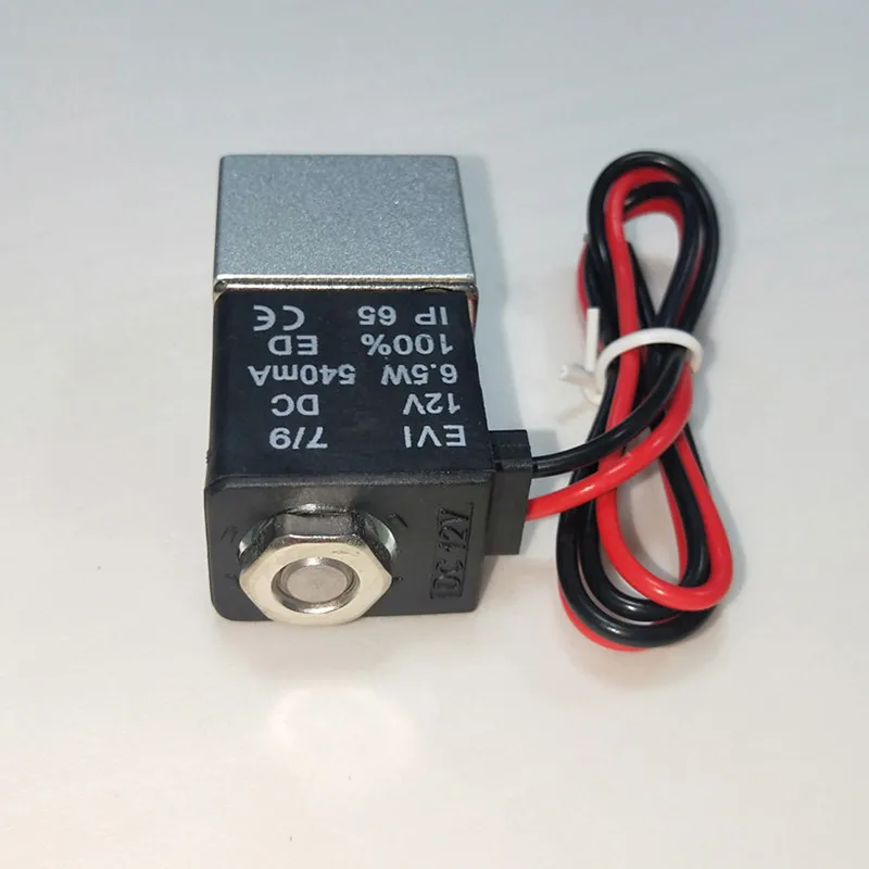 DC 12V Solenoid Valve 1/4" 1/8" 2 Way Normally Closed Direct-acting Pneumatic Valves For Water Air Gas Hot
DC 12V Solenoid Valve 1/4" 1/8" 2 Way Normally Closed Direct-acting Pneumatic Valves For Water Air Gas Hot