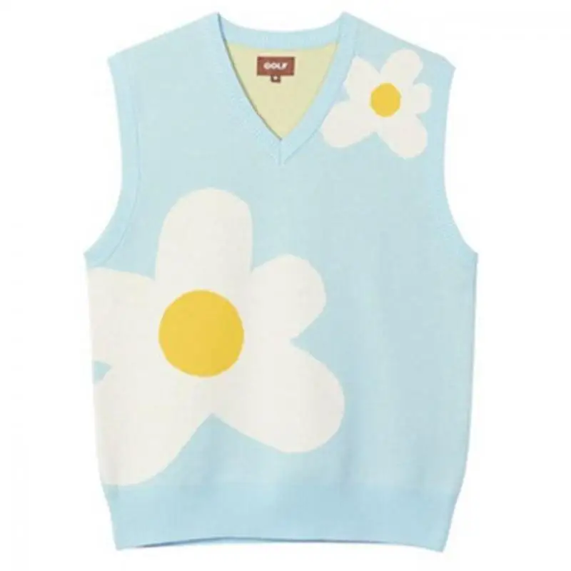 Luxury Golf Flower Le Fleur Tyler The Creator Men Sweater Vests Knit Casual Sweaters Vest Sleeveless High Drake
Luxury Golf Flower Le Fleur Tyler The Creator Men Sweater Vests Knit Casual Sweaters Vest Sleeveless High Drake
