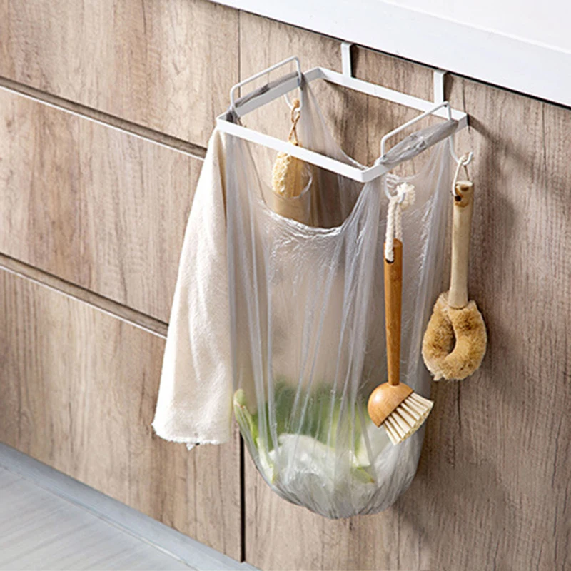 Hanging Kitchen Cupboard Cabinet Door Back Stand Trash Garbage Bags Storage Rack
Hanging Kitchen Cupboard Cabinet Door Back Stand Trash Garbage Bags Storage Rack