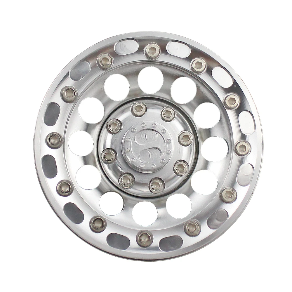 MEREPACCOR 4Pcs Aluminum Alloy 1.9 Beadlock Wheels Rims for 1/10 RC Crawler Axial SCX10 II 90046 Traxxas TRX4 D90 | Игрушки и хобби