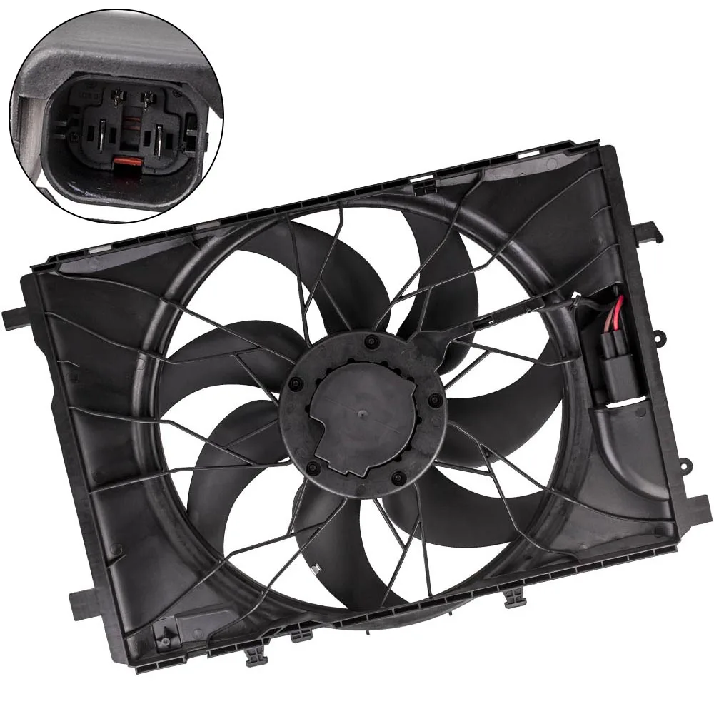 Radiator Cooling Fan Assembly For Mercedes-Benz E350 C300 MB3115122 2049066802 For Mercedes Benz C300 2010-2015 GLK350 08-14
Radiator Cooling Fan Assembly For Mercedes-Benz E350 C300 MB3115122 2049066802 For Mercedes Benz C300 2010-2015 GLK350 08-14