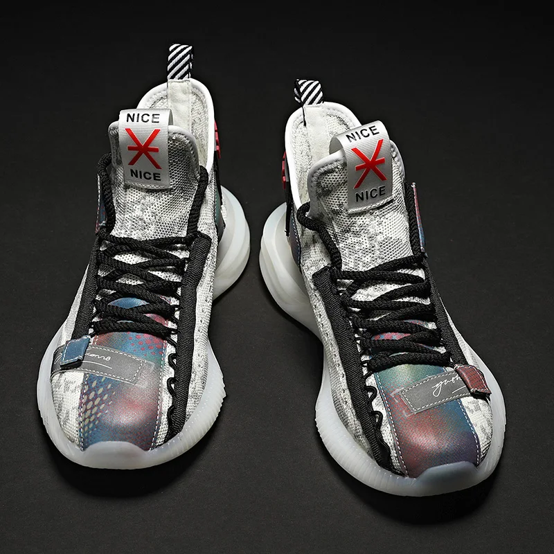 Reflective Running Shoes for Men Sport Breathable Men's Sneakers Outdoor High Quality Jogging Athletic Sport Shoes Zapatillas
Reflective Running Shoes for Men Sport Breathable Men's Sneakers Outdoor High Quality Jogging Athletic Sport Shoes Zapatillas