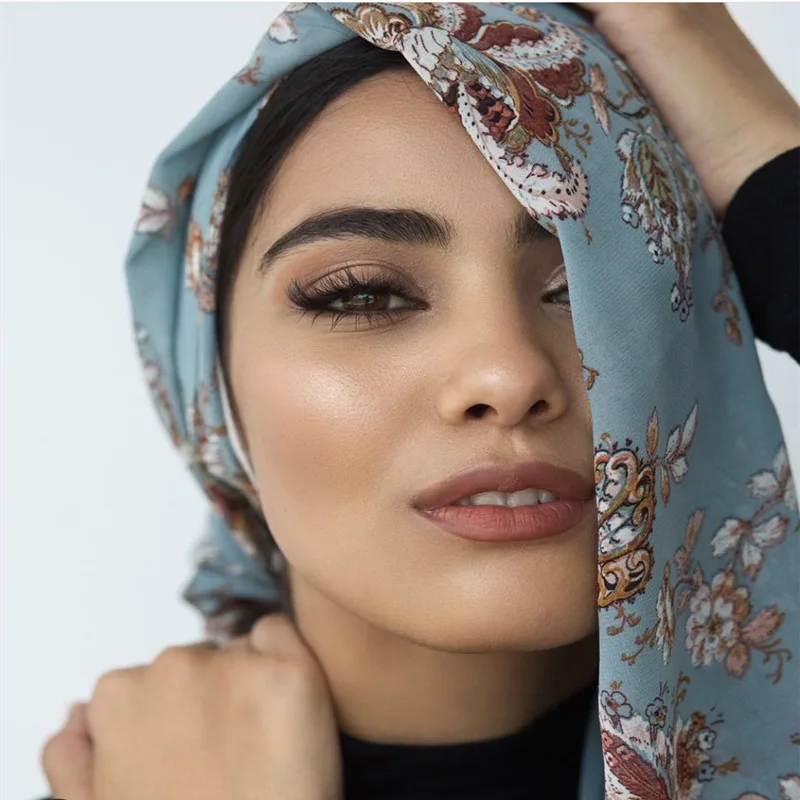 Muslim Women Pearl Chiffon Hijab Scarf Femme Musulman Printed Long Shawl Headscarf All-Match Fashion Turban Long Scarf
Muslim Women Pearl Chiffon Hijab Scarf Femme Musulman Printed Long Shawl Headscarf All-Match Fashion Turban Long Scarf
