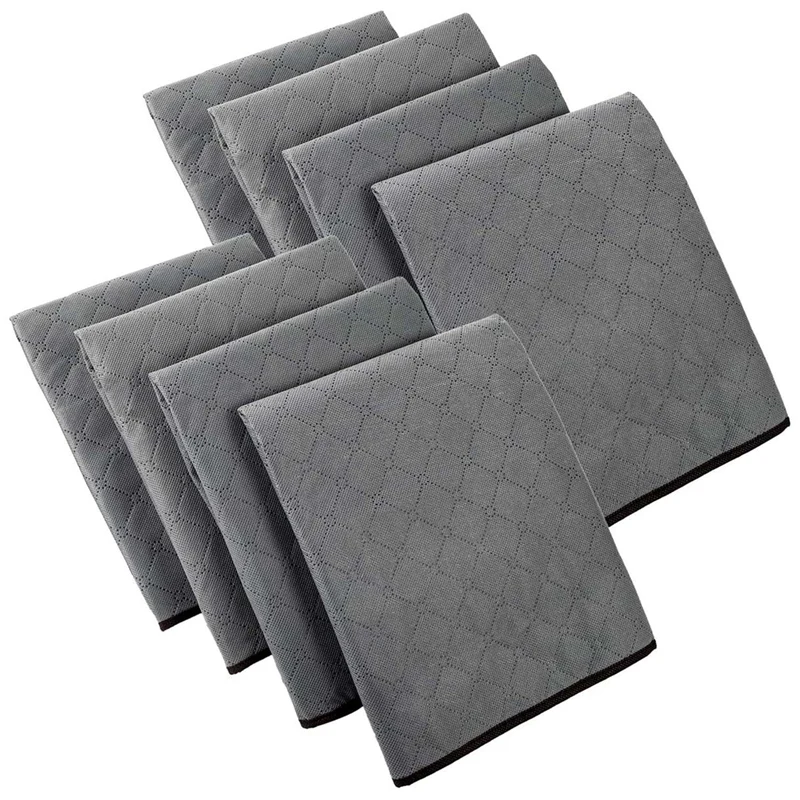 8 Pack Large Foldable Closet Organizer Clothing Storage Bags with Clear Window Sturdy Zipper and Reinforced Handle
8 Pack Large Foldable Closet Organizer Clothing Storage Bags with Clear Window Sturdy Zipper and Reinforced Handle