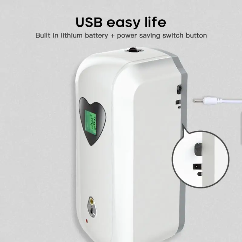 Automatic Soap Dispenser Usb Wall Mounted Infrared Hand Temperature Measurement Disinfection Machine Sanitizing Soap Dispenser
Automatic Soap Dispenser Usb Wall Mounted Infrared Hand Temperature Measurement Disinfection Machine Sanitizing Soap Dispenser