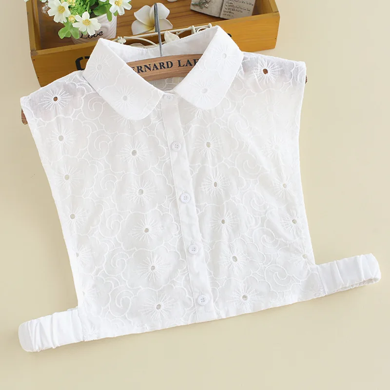 Solid Color Lace Lapel Fake Collars for Women Shirt Flase Collars Detachable Collar for Sweater Blouse Half Shirt Accessory
Solid Color Lace Lapel Fake Collars for Women Shirt Flase Collars Detachable Collar for Sweater Blouse Half Shirt Accessory